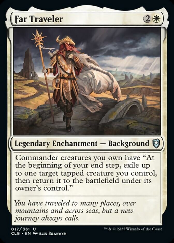 Far Traveler [Commander Legends: Battle for Baldur's Gate] MTG Single Magic: The Gathering | Red Claw Gaming