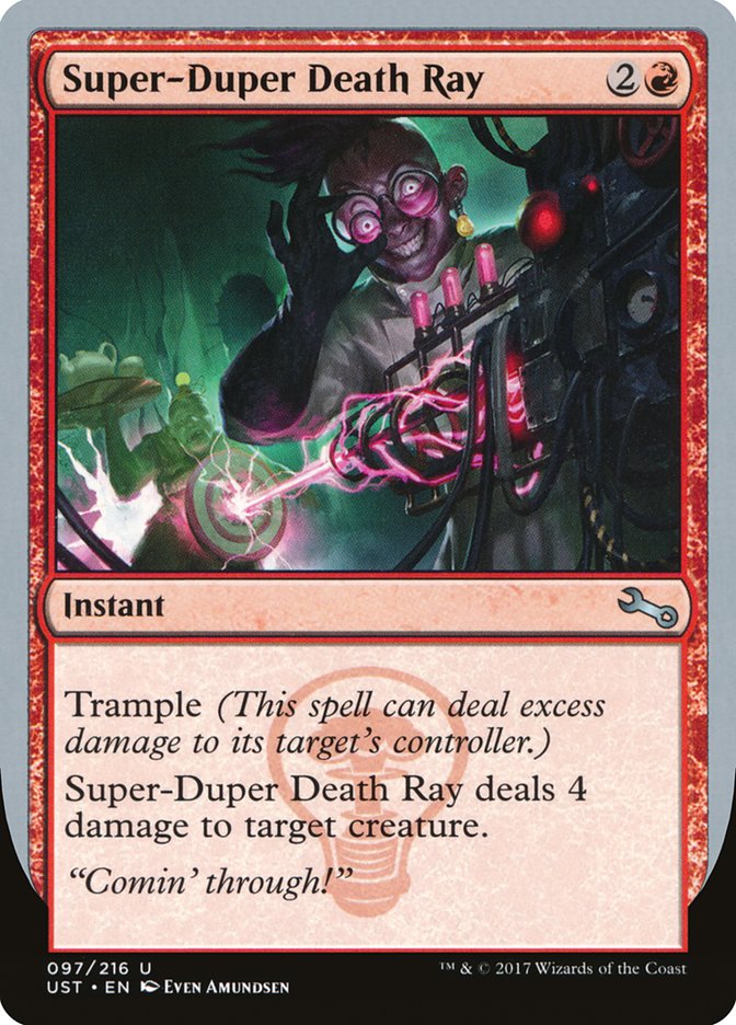 Super-Duper Death Ray [Unstable] MTG Single Magic: The Gathering | Red Claw Gaming