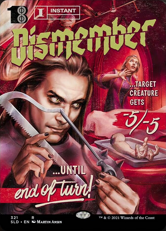 Dismember [Secret Lair Drop Series] MTG Single Magic: The Gathering | Red Claw Gaming