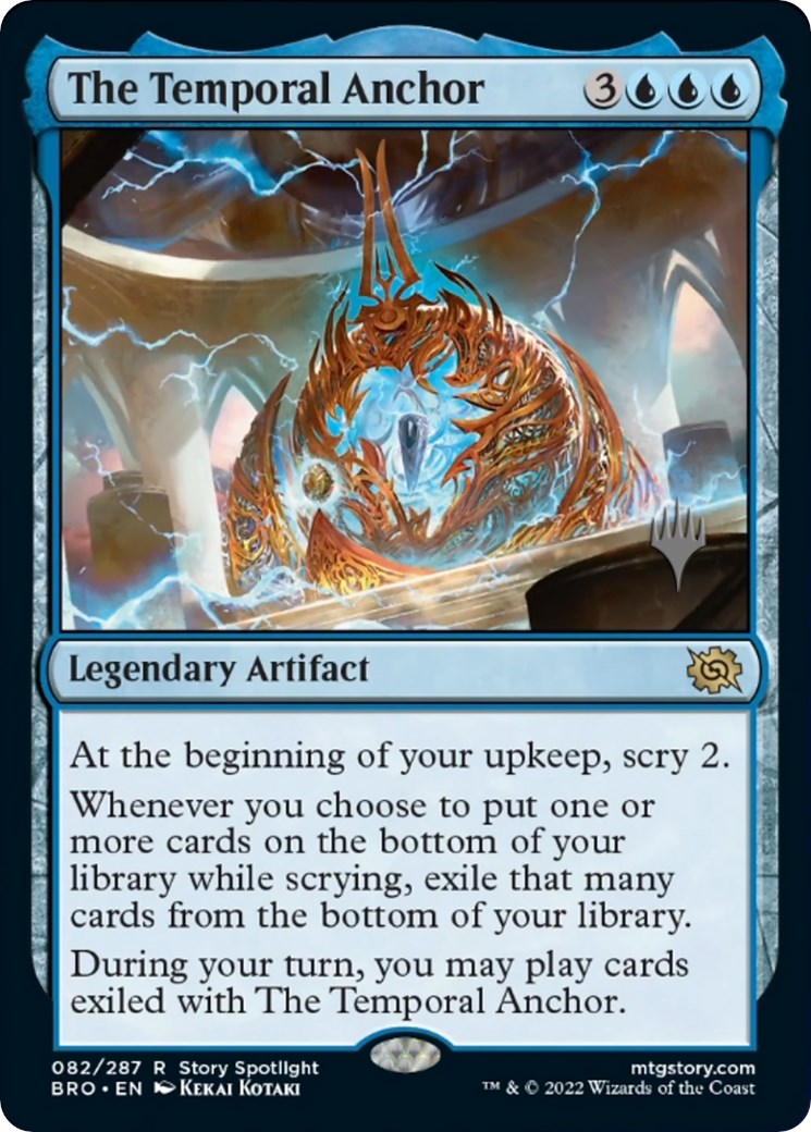 The Temporal Anchor (Promo Pack) [The Brothers' War Promos] MTG Single Magic: The Gathering | Red Claw Gaming