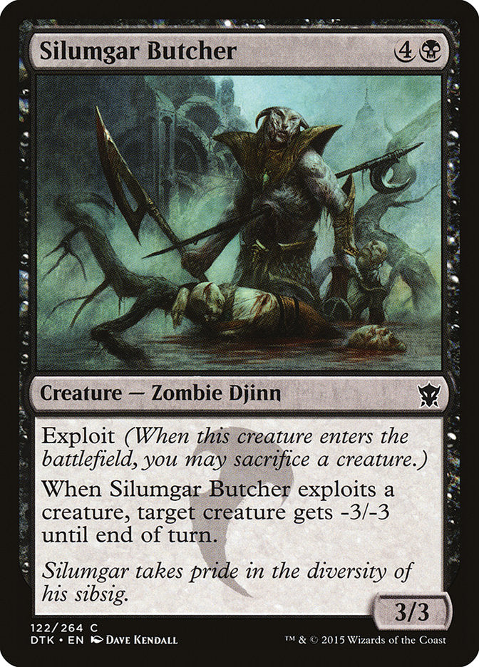 Silumgar Butcher [Dragons of Tarkir] MTG Single Magic: The Gathering | Red Claw Gaming
