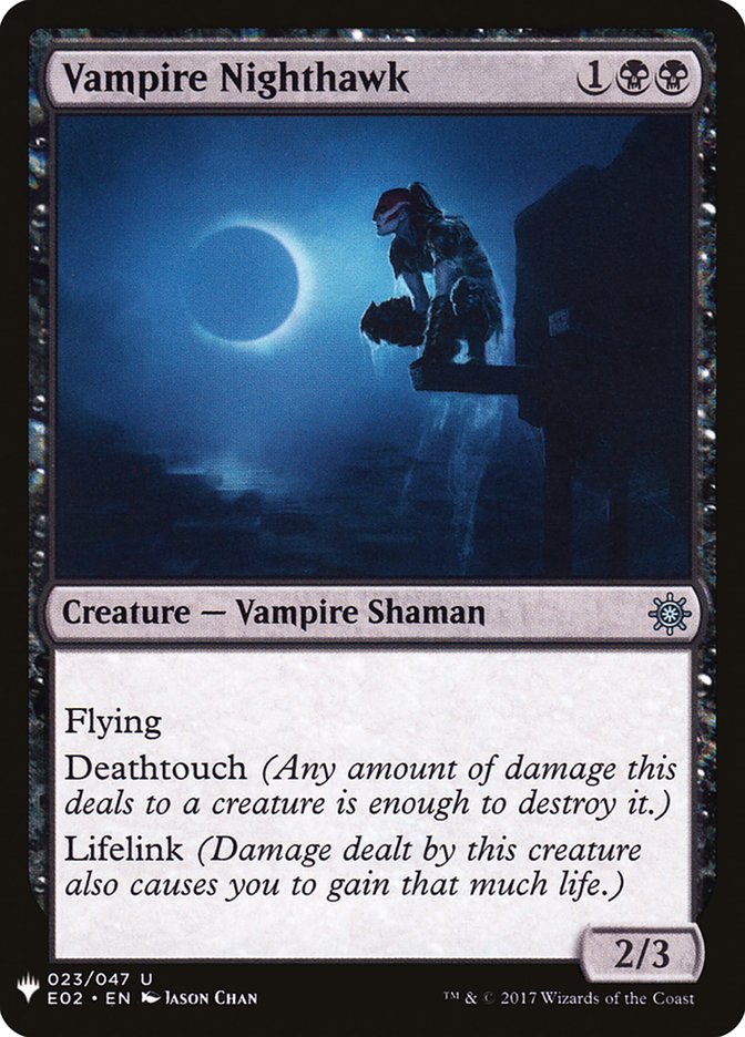 Vampire Nighthawk [Mystery Booster] MTG Single Magic: The Gathering | Red Claw Gaming