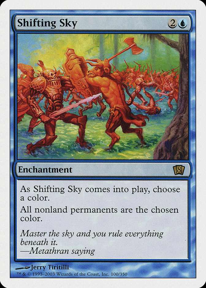 Shifting Sky [Eighth Edition] MTG Single Magic: The Gathering | Red Claw Gaming