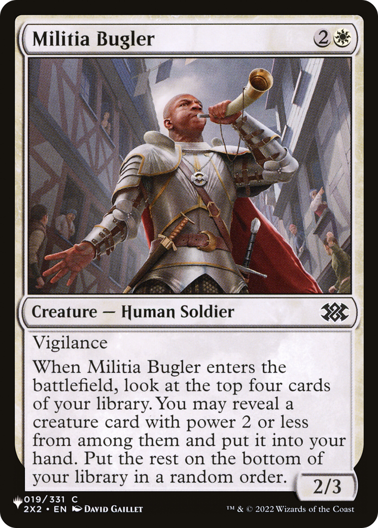 Militia Bugler [The List] MTG Single Magic: The Gathering | Red Claw Gaming