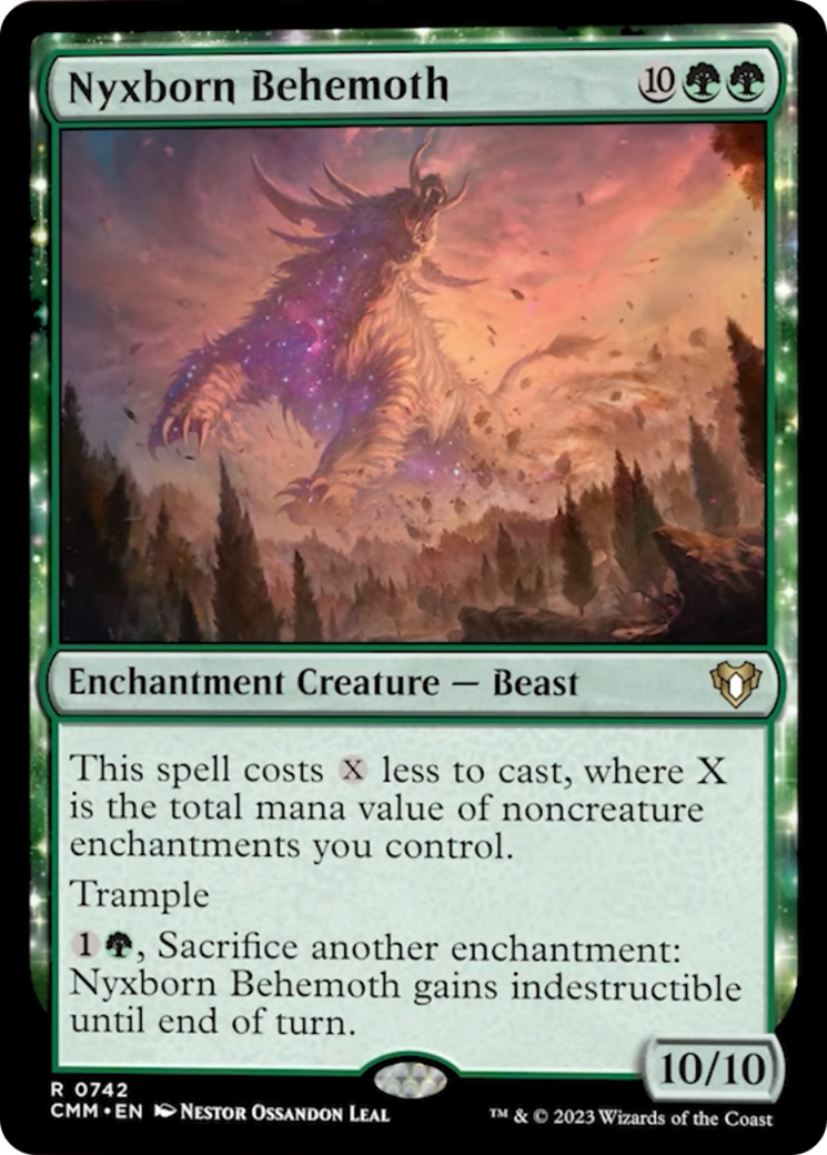 Nyxborn Behemoth [Commander Masters] MTG Single Magic: The Gathering | Red Claw Gaming