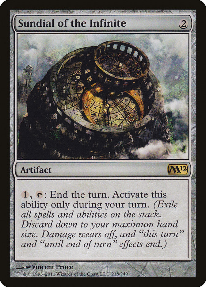 Sundial of the Infinite [Magic 2012] MTG Single Magic: The Gathering | Red Claw Gaming