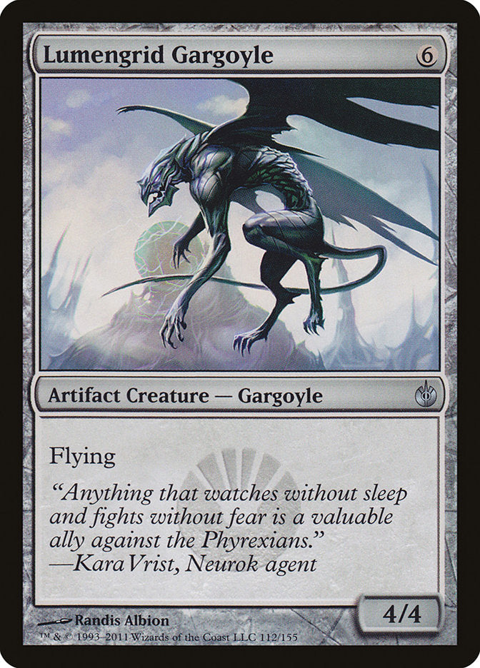 Lumengrid Gargoyle [Mirrodin Besieged] MTG Single Magic: The Gathering | Red Claw Gaming