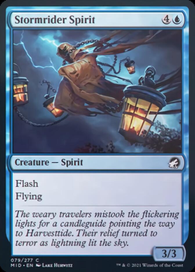 Stormrider Spirit [Innistrad: Midnight Hunt] MTG Single Magic: The Gathering | Red Claw Gaming