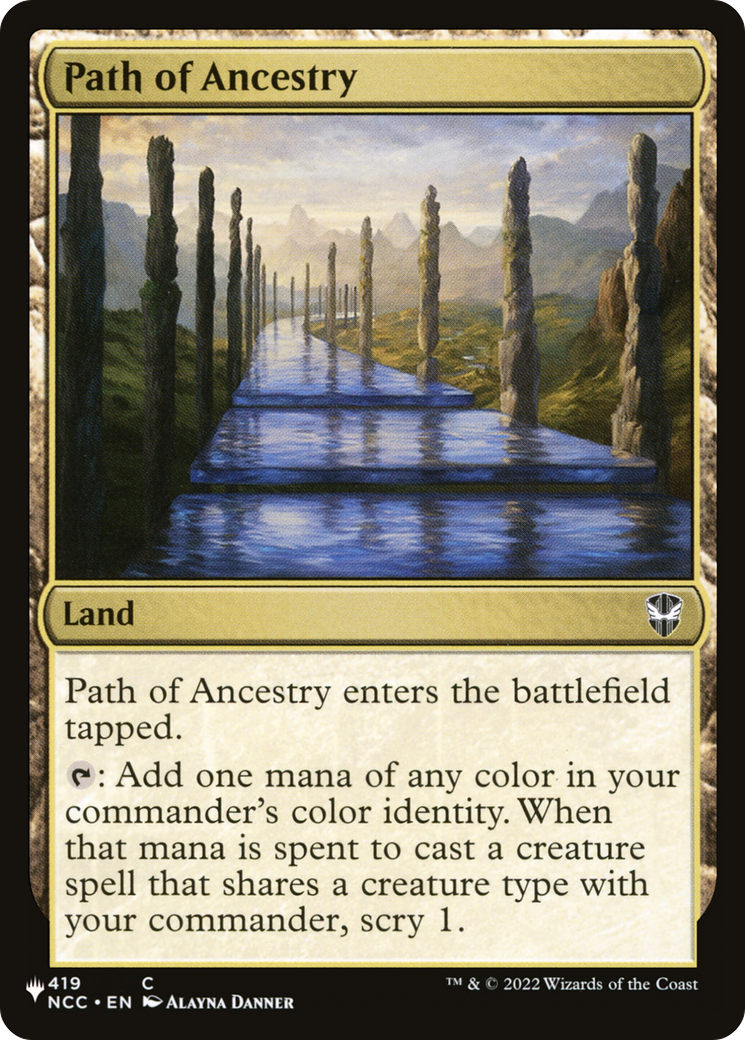 Path of Ancestry (NCC) [The List] MTG Single Magic: The Gathering | Red Claw Gaming