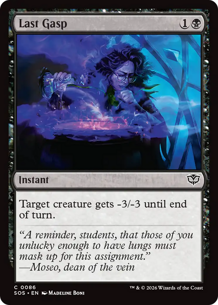 Last Gasp [Secrets of Strixhaven] MTG Single Magic: The Gathering | Red Claw Gaming