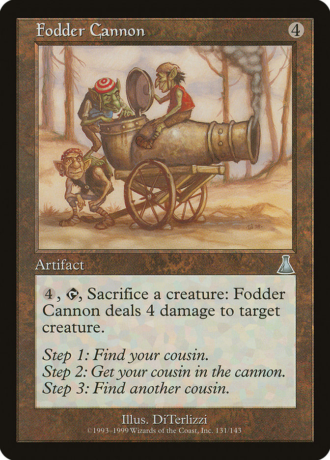 Fodder Cannon [Urza's Destiny] MTG Single Magic: The Gathering | Red Claw Gaming