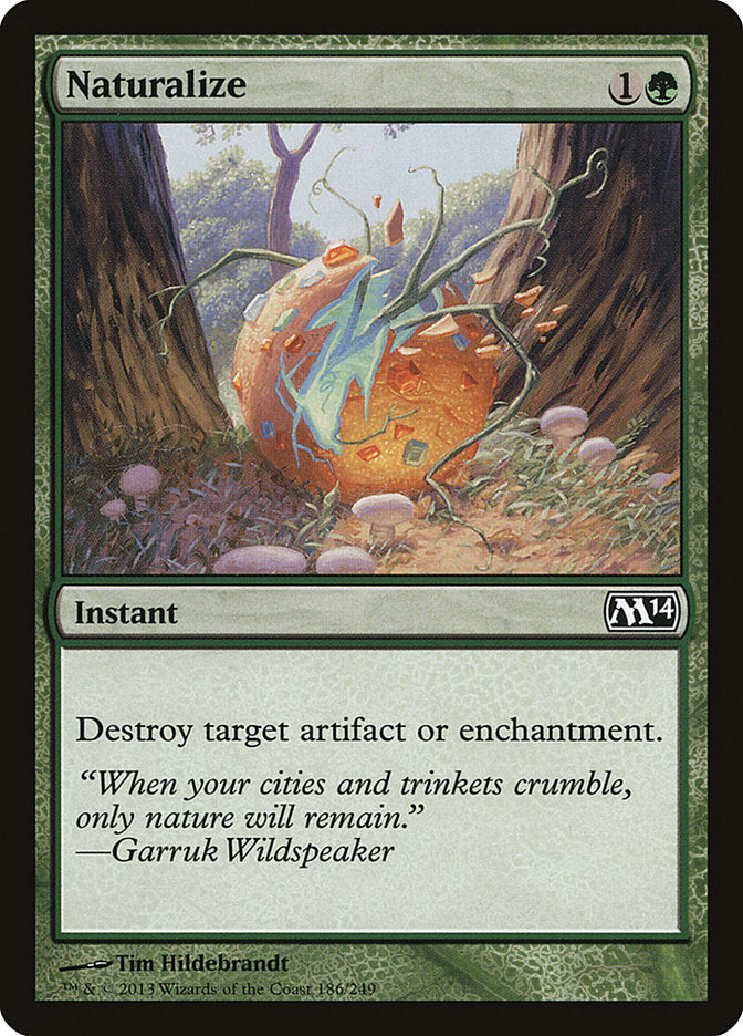 Naturalize [Magic 2014] MTG Single Magic: The Gathering | Red Claw Gaming
