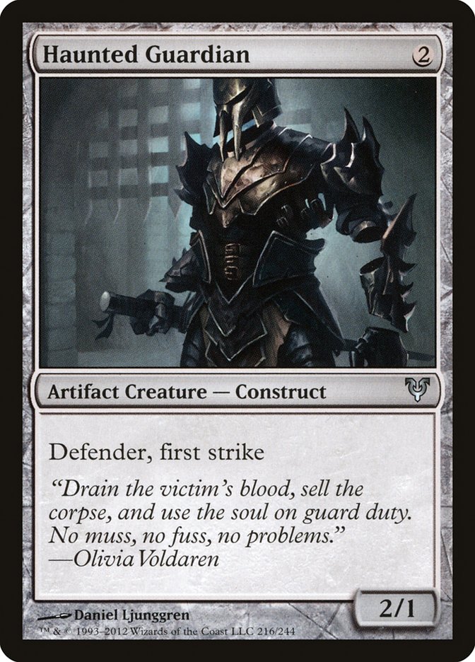 Haunted Guardian [Avacyn Restored] MTG Single Magic: The Gathering | Red Claw Gaming