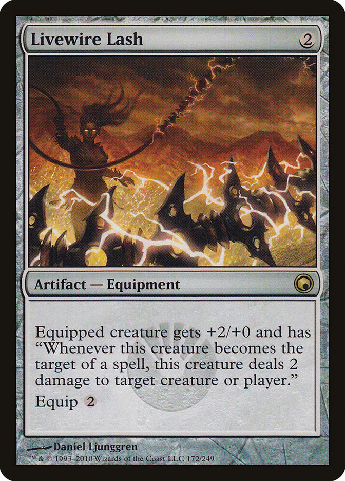 Livewire Lash [Scars of Mirrodin] MTG Single Magic: The Gathering | Red Claw Gaming