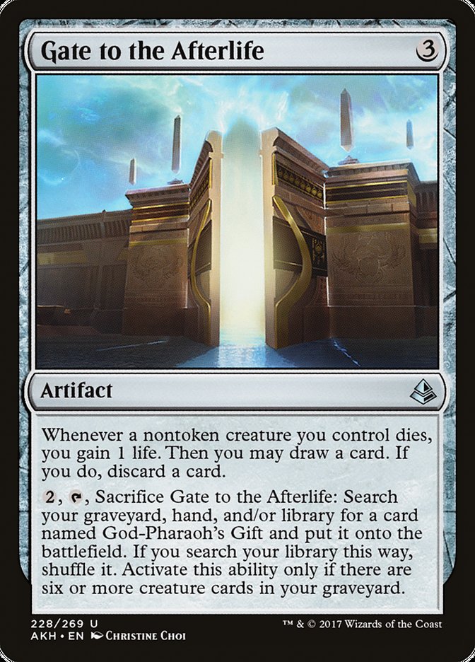 Gate to the Afterlife [Amonkhet] MTG Single Magic: The Gathering | Red Claw Gaming