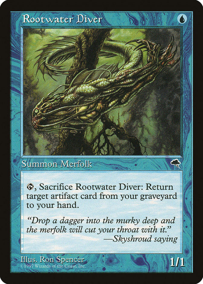 Rootwater Diver [Tempest] MTG Single Magic: The Gathering | Red Claw Gaming