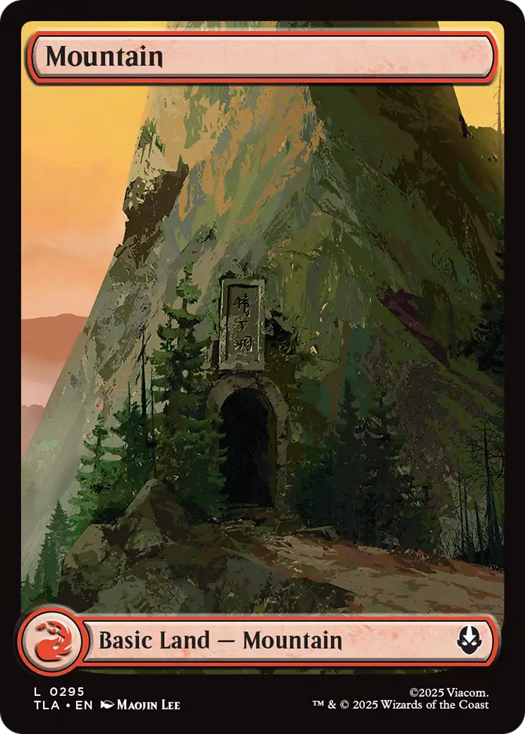 Mountain (0295) [Avatar: The Last Airbender] MTG Single Magic: The Gathering | Red Claw Gaming