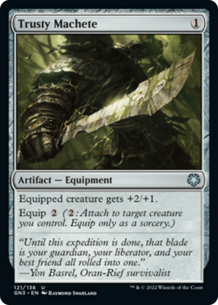 Trusty Machete [Game Night: Free-for-All] MTG Single Magic: The Gathering | Red Claw Gaming