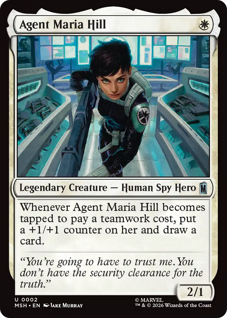 Agent Maria Hill [Marvel Super Heroes] | Red Claw Gaming