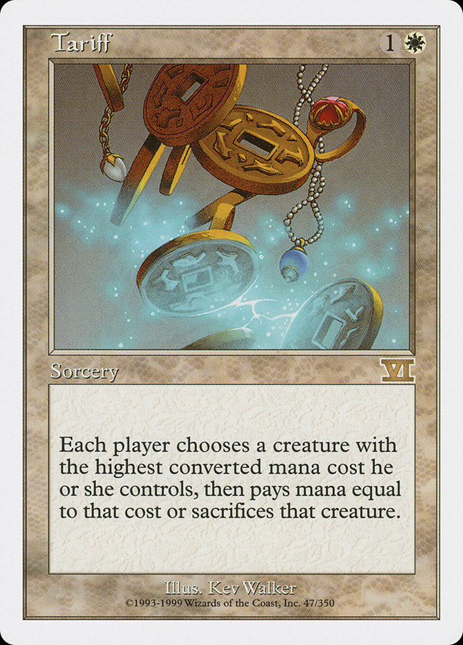Tariff [Classic Sixth Edition] MTG Single Magic: The Gathering | Red Claw Gaming