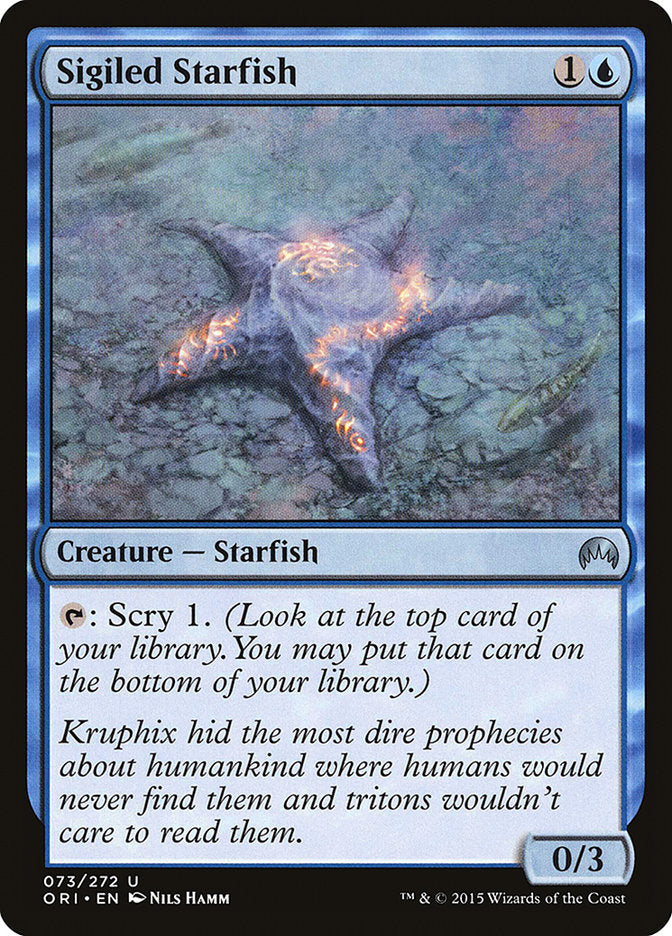 Sigiled Starfish [Magic Origins] MTG Single Magic: The Gathering | Red Claw Gaming