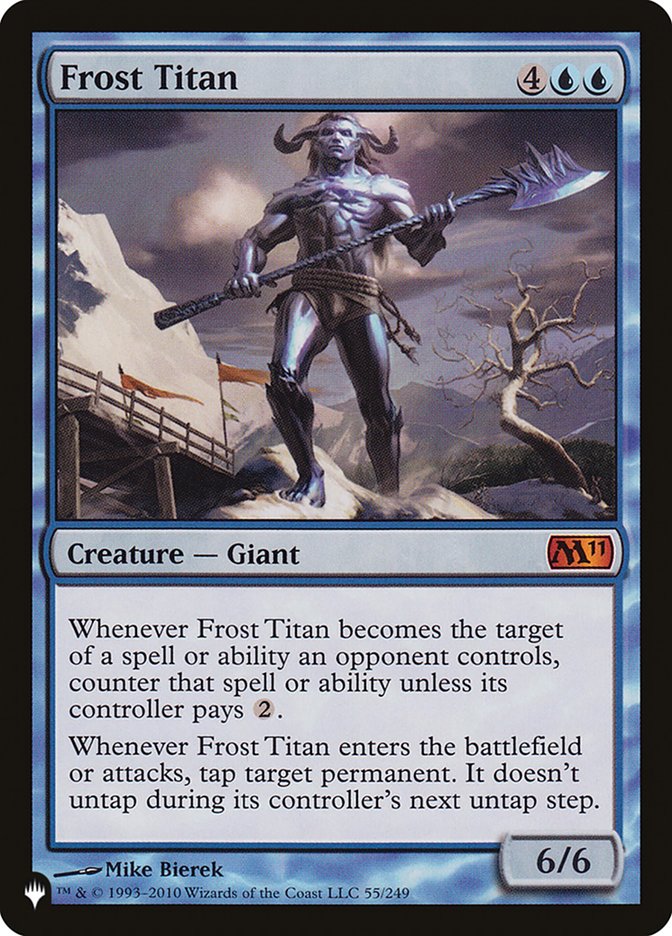 Frost Titan [The List] MTG Single Magic: The Gathering | Red Claw Gaming