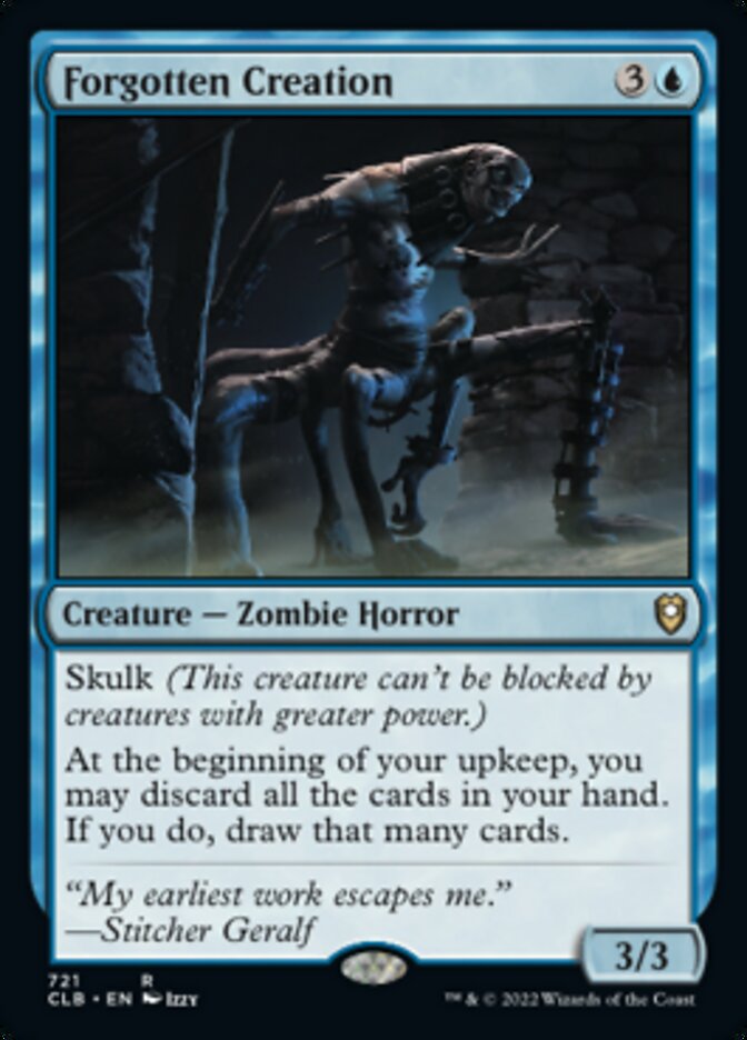 Forgotten Creation [Commander Legends: Battle for Baldur's Gate] MTG Single Magic: The Gathering | Red Claw Gaming