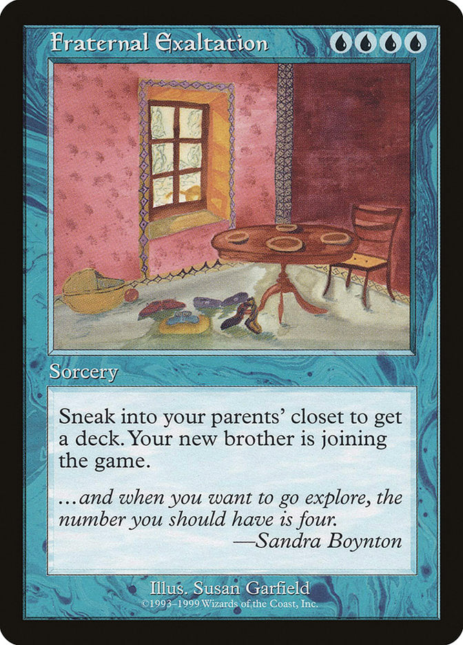Fraternal Exaltation [Celebration Cards] MTG Single Magic: The Gathering | Red Claw Gaming