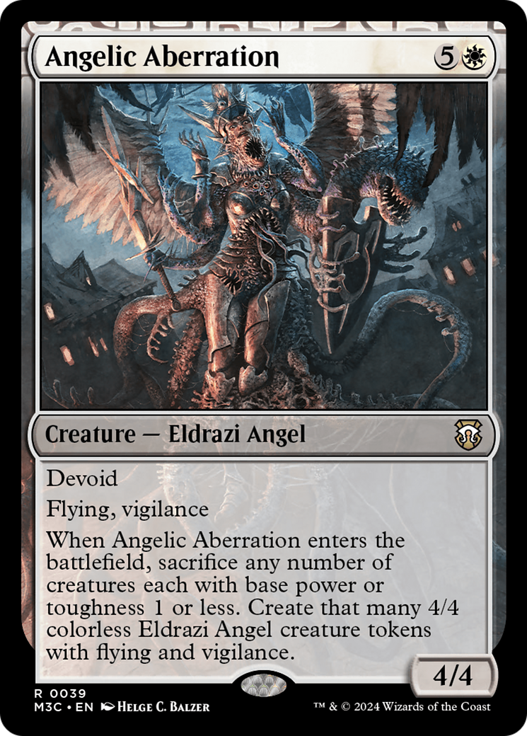 Angelic Aberration [Modern Horizons 3 Commander] MTG Single Magic: The Gathering | Red Claw Gaming