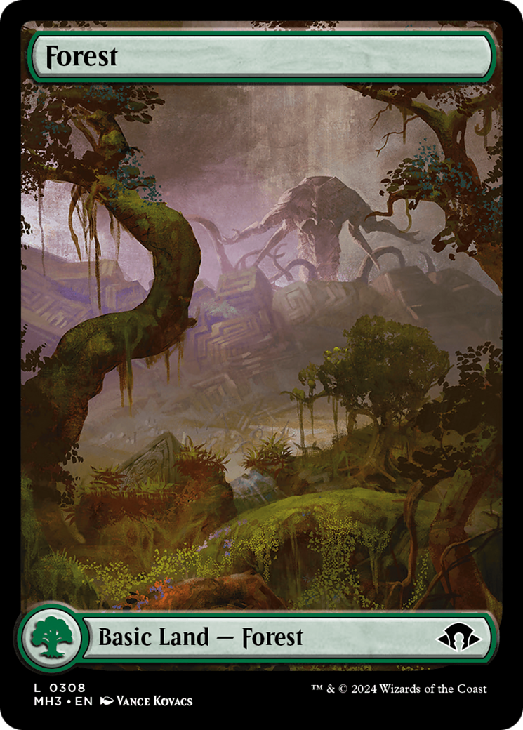 Forest (0308) [Modern Horizons 3] MTG Single Magic: The Gathering    | Red Claw Gaming