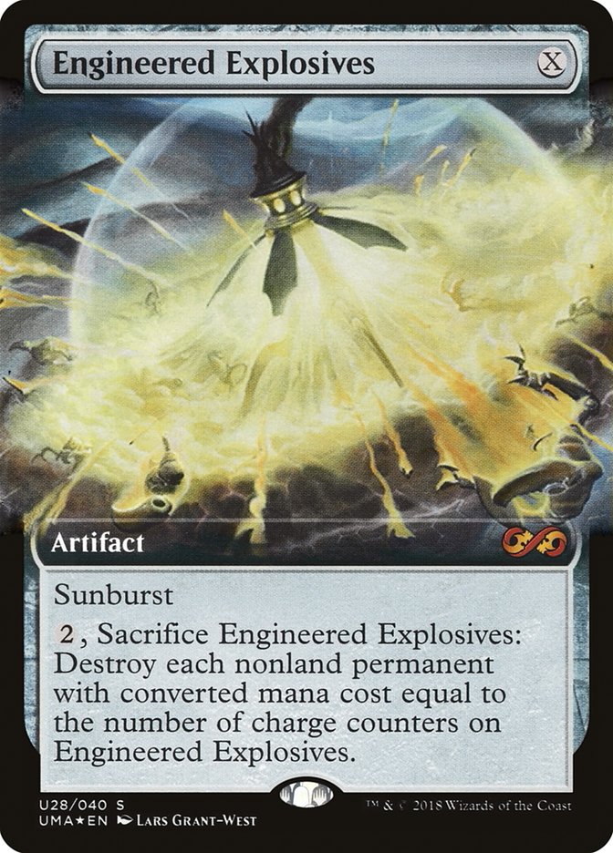 Engineered Explosives (Topper) [Ultimate Masters Box Topper] MTG Single Magic: The Gathering | Red Claw Gaming