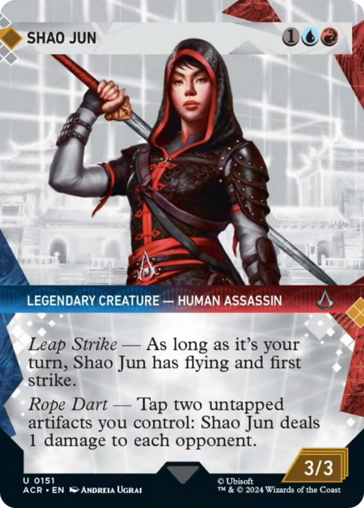 Shao Jun (Showcase) [Assassin's Creed] MTG Single Magic: The Gathering | Red Claw Gaming
