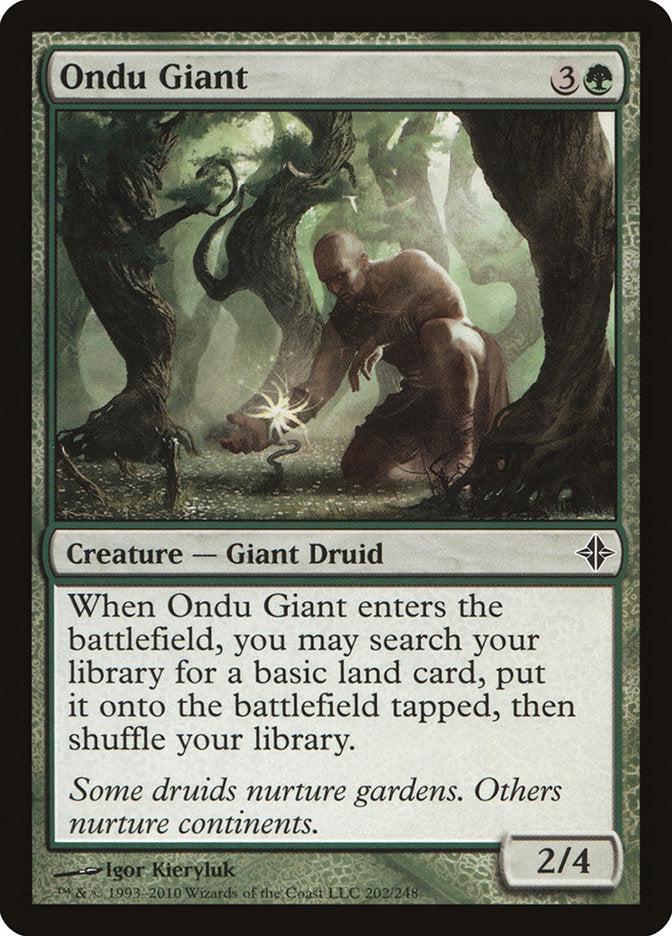 Ondu Giant [Rise of the Eldrazi] MTG Single Magic: The Gathering | Red Claw Gaming