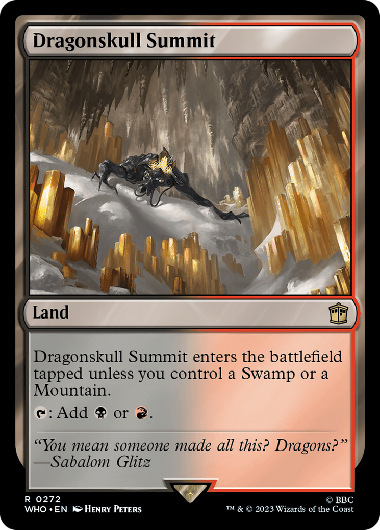 Dragonskull Summit [Doctor Who] MTG Single Magic: The Gathering    | Red Claw Gaming