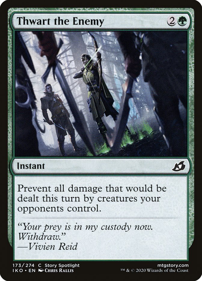 Thwart the Enemy [Ikoria: Lair of Behemoths] MTG Single Magic: The Gathering | Red Claw Gaming