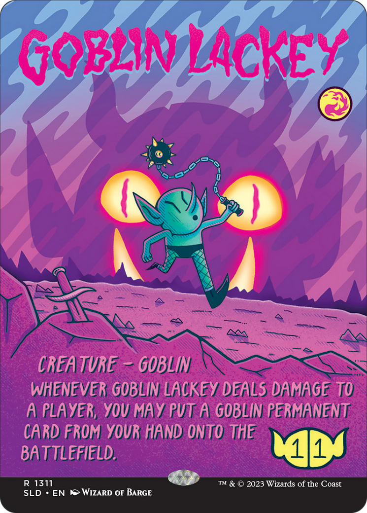 Goblin Lackey (1311) [Secret Lair Drop Series] MTG Single Magic: The Gathering | Red Claw Gaming