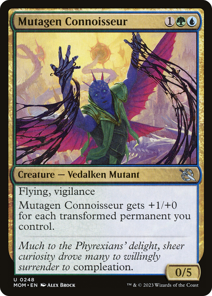 Mutagen Connoisseur [March of the Machine] MTG Single Magic: The Gathering    | Red Claw Gaming