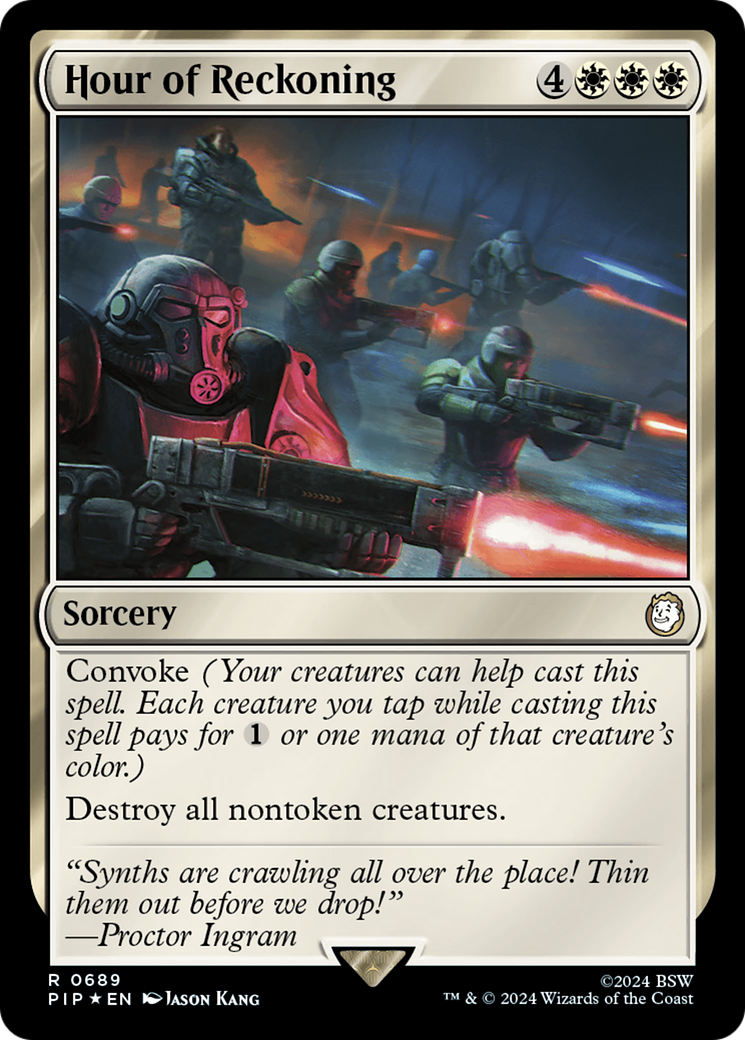 Hour of Reckoning (Surge Foil) [Fallout] MTG Single Magic: The Gathering | Red Claw Gaming