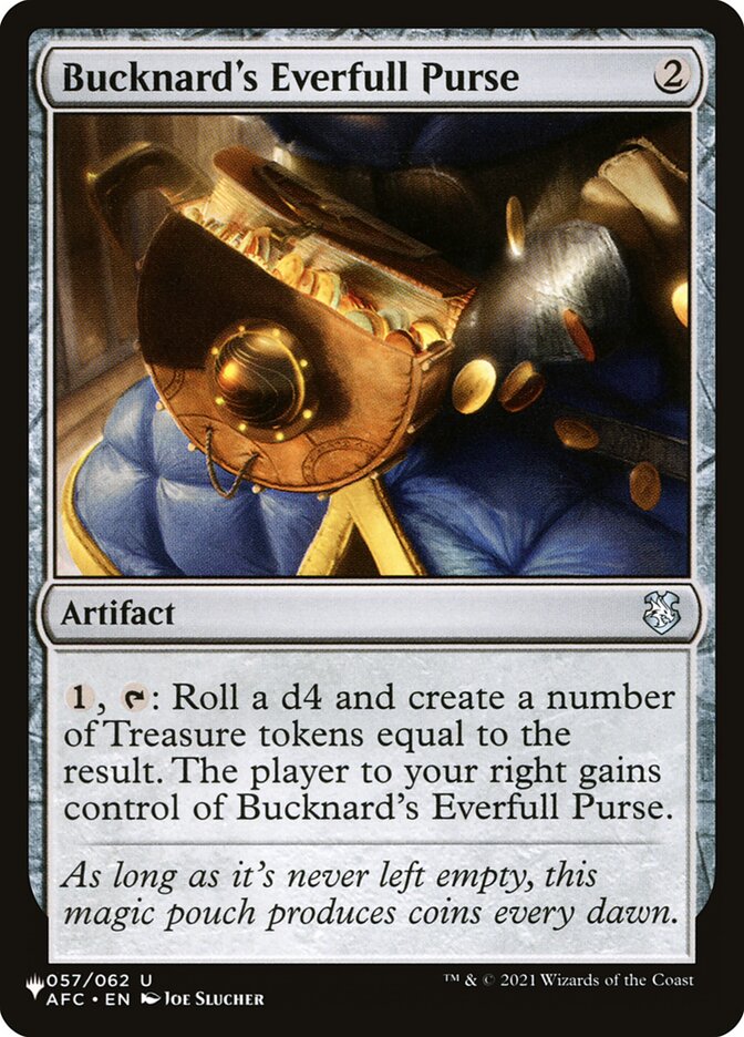 Bucknard's Everfull Purse [The List] MTG Single Magic: The Gathering | Red Claw Gaming