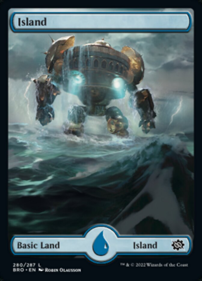 Island (280) [The Brothers' War] MTG Single Magic: The Gathering | Red Claw Gaming