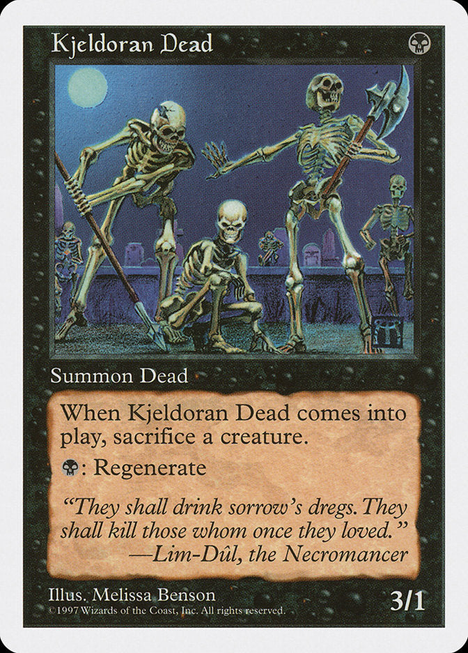 Kjeldoran Dead [Fifth Edition] MTG Single Magic: The Gathering | Red Claw Gaming