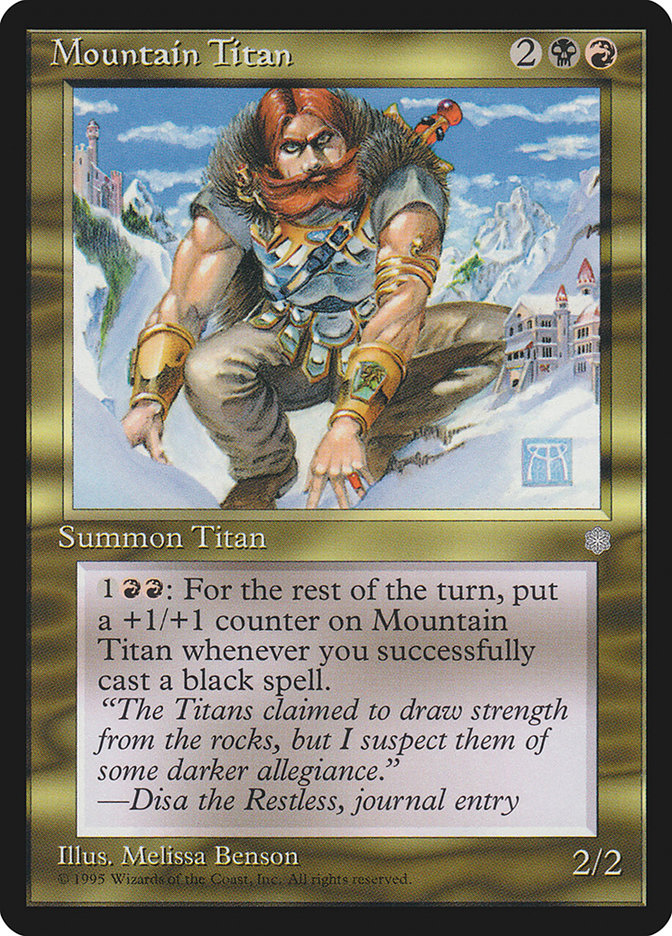 Mountain Titan [Ice Age] MTG Single Magic: The Gathering | Red Claw Gaming
