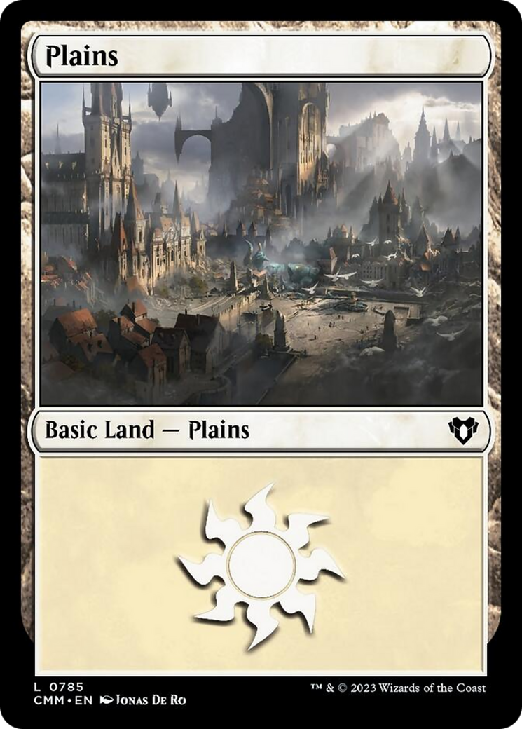 Plains (785) [Commander Masters] MTG Single Magic: The Gathering | Red Claw Gaming