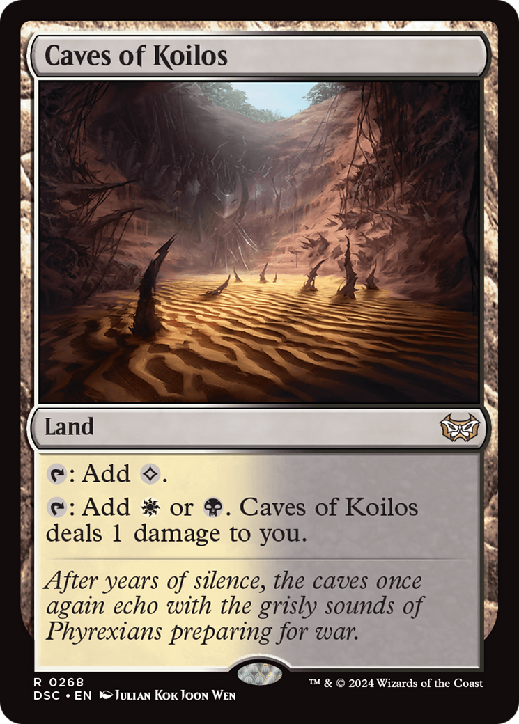 Caves of Koilos [Duskmourn: House of Horror Commander] MTG Single Magic: The Gathering | Red Claw Gaming
