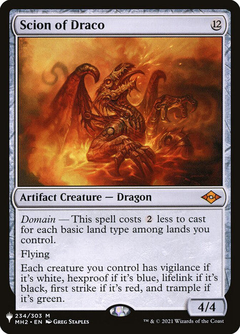 Scion of Draco [The List] MTG Single Magic: The Gathering | Red Claw Gaming