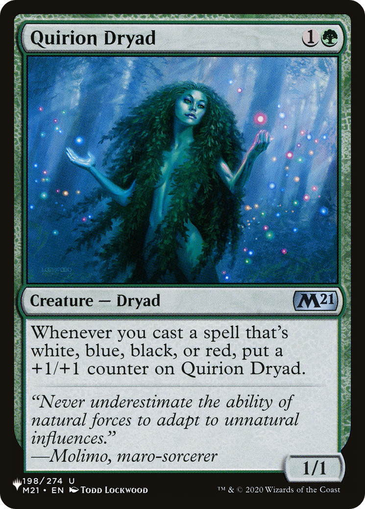 Quirion Dryad [The List] MTG Single Magic: The Gathering | Red Claw Gaming