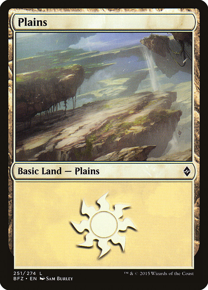 Plains (251) [Battle for Zendikar] MTG Single Magic: The Gathering | Red Claw Gaming