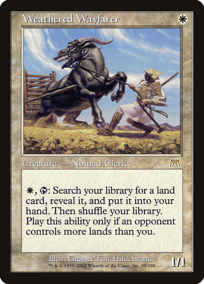 Weathered Wayfarer [Onslaught] MTG Single Magic: The Gathering | Red Claw Gaming