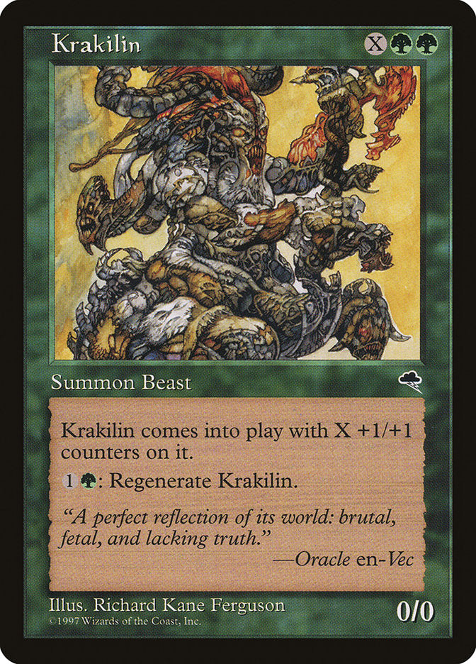 Krakilin [Tempest] MTG Single Magic: The Gathering | Red Claw Gaming