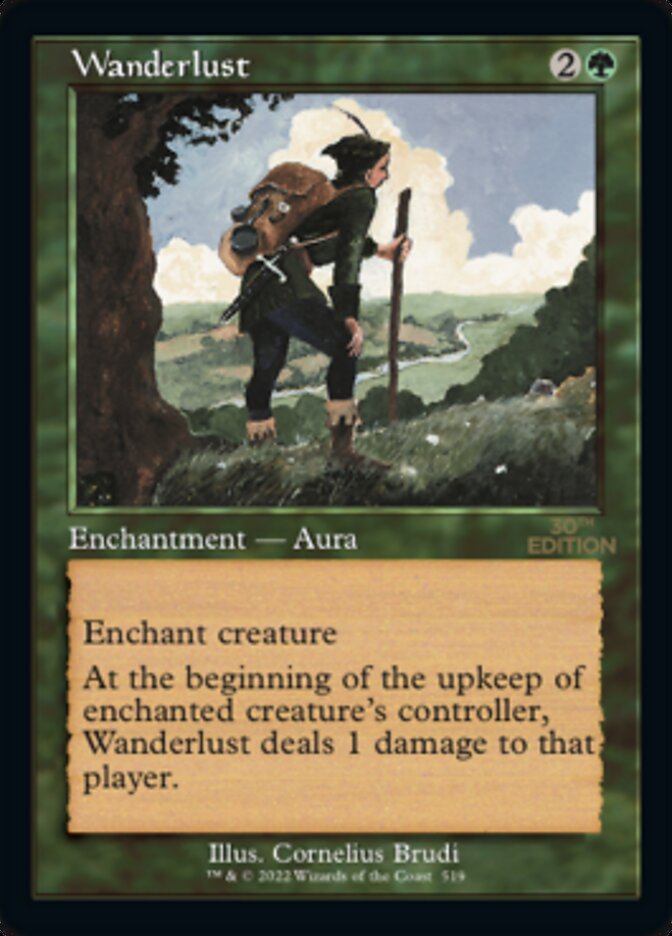 Wanderlust (Retro) [30th Anniversary Edition] MTG Single Magic: The Gathering | Red Claw Gaming